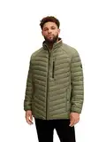 TOM TAILOR Herren Plussize Steppjacke 1033489, 10415 - Dusty Olive Green, XXL