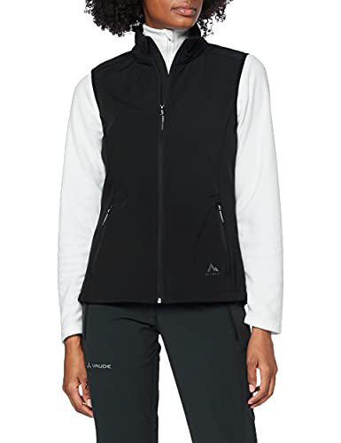 McKINLEY Damen Lusaka Fleece-Weste, Black, 34