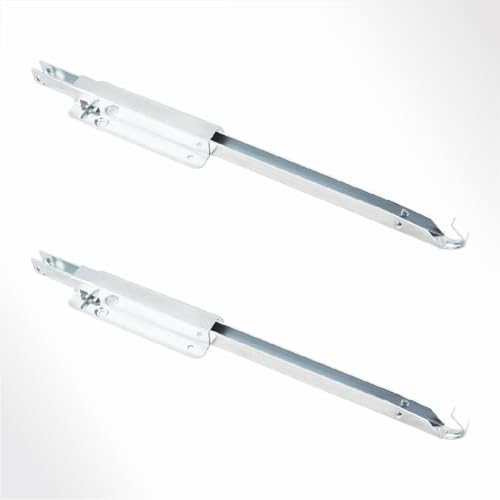 POWERTEC 71426 Tischstützen aus Metall, Silber, 2PK