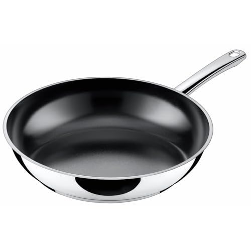 Silit Pfanne Ø 28 cm Edelstahl rostfrei 18/10 antihaftbeschichtet poliert CeraProtect Antihaftbeschichtung induktionsgeeignet Handwäsche