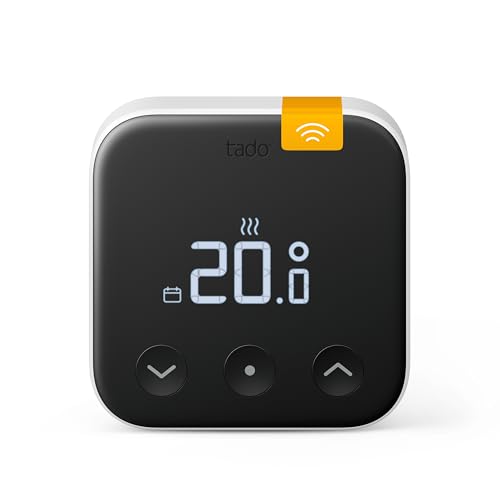 tado° Funk-Temperatursensor X, Zusatzprodukt für Smarte Heizkörperthermostate X, für optimale Heizkörpersteuerung, Energie und Kosten sparen, einfache DIY Installation, Nicht kompatibel mit tado° V3+