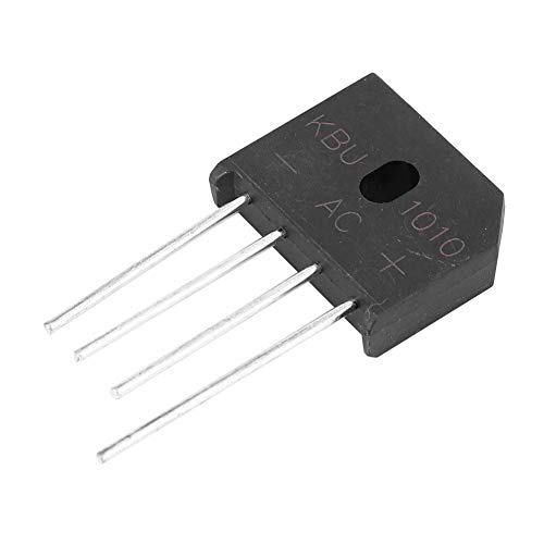 KBU1010 Brückendiodengleichrichter, elektronische Bauteile Sonstige elektronische Bauteile 10A 1000V 4-polig für Netzteil-Einstellschalter(10pcs)