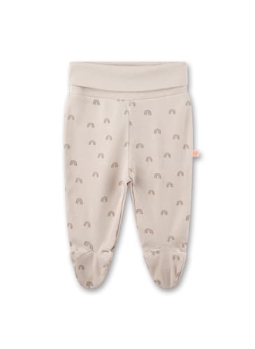 Sanetta Baby-Hose beige | Praktische und bequeme Unisex-Pyjamahose aus Bio-Baumwolle. Baby Höschen 068