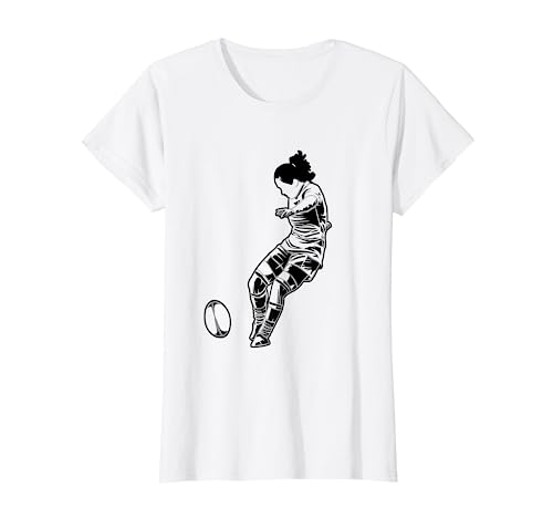 Rugbyspielerin Rugbymannschaft Rugby T-Shirt