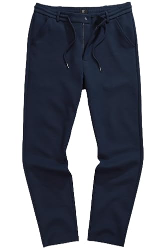 JP 1880 Herren L-8XL Jersey-Hose, Schlupfbundhose, Chino, FLEXNAMIC®, Business, Baukasten New York, bis 8 XL Navy blau 5XL 823920785-5XL