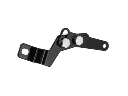 Auspuffhalter verstellbar, Schwarz - für Simson S50, S51, S70