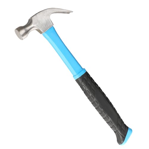 Klauenhammer, Stahlrahmenhammer, Elektriker-Hammer, Stiletto-Hammer, langer Griff, Tackhamer, Handwerkzeuge für Camping, DIY-Projekte, Zuhause, Outdoor-Verbesserung