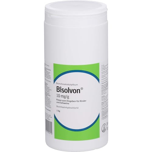 BISOLVON 10 mg/g Pulver f.Rinder/Schweine 1000 g