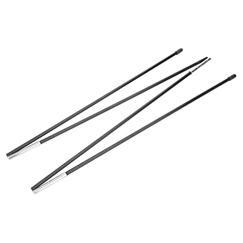 lyrlody Leichte langlebige Fiberglas Campingzelt Stange, 4 Segment Rod, Zeltstütz Stange Zeltstange Markisen Stützstange, Fiberglas Zeltstab für Doppelzelte