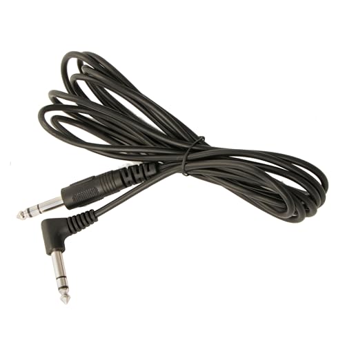 Fame E-Drum Stereo Kabel 3 m, Hochwertiges Anschlusskabel für Drum- und Cymbal-Pads, 6,3 mm Klinken, Einseitige Winkelung, Perfektes Zubehör für Soundmodule, DRU0040245-000