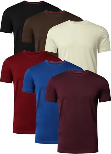 FULL TIME SPORTS T Shirt Herren 6er Pack TshirtFTS-634-AUTUMN-1-L