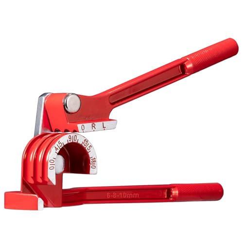 Rohrbieger, Rohrbiegegerät, Rohrbiegewerkzeug, 0-180 Grad Rohrbiegegerät, für Rohre aus Kupfer, Aluminium und Weichem Metall