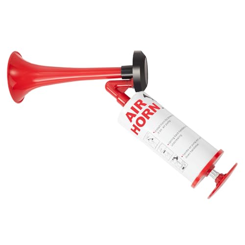 Handgehaltene Luftdruck-Hupe, Lärmmacher für Sportveranstaltungen, Boote, Sicherheitssignale und Partys, Aluminiumgehäuse und Luftpumpe,Air Horn