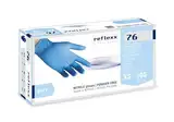 REFLEXX R76/S puderfrei Nitril Handschuhe, Gr3, 5 Größe S, hellblau (100 Stück)