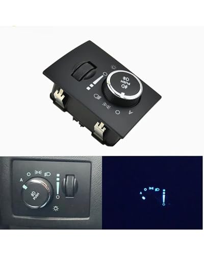 Auto Scheinwerferschalter Für Chrysler 300C 2006 2007 Für Jeep Für Grand Auto Scheinwerfer Nebel Lampe Schalter 68189148AA 68189156AA 98258718AA Auto Scheinwerfer Lichtschalter