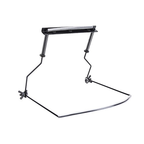 Mundharmonika-Halter, Professionelle 10-Loch Mundharmonika Halterung aus Metall mit Freihändiger Einstellung und Stabiler Halshalterung Spielen Sie Instrumentenzubehör