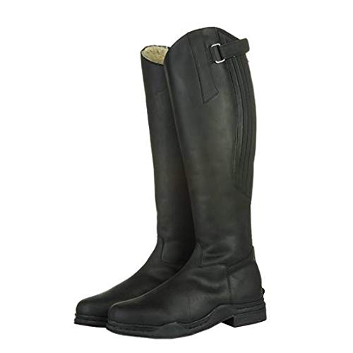 HKM Erwachsene Reitstiefel -Country Arctic-, Standardlänge/-weite9100 Hose, 9100 schwarz, 43