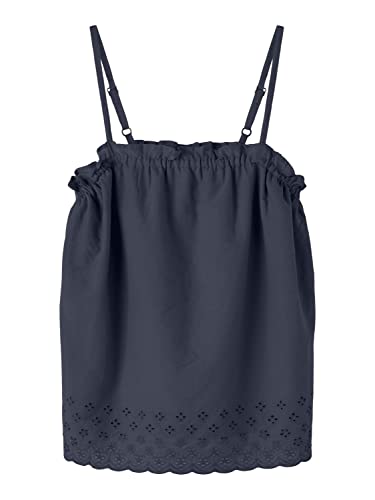 NAME IT Mädchen Nkffiona Short Strap Top Noos, Dark Sapphire, 146-152