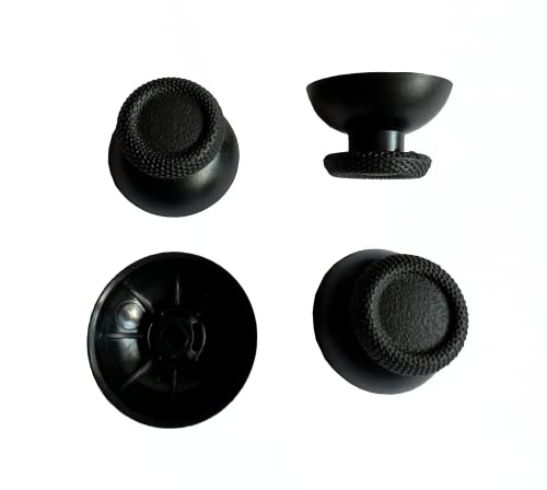 für PS5 Analog Sticks/Thumb Sticks 4 Stück 4PCS Ersatzsticks (Schwarz)