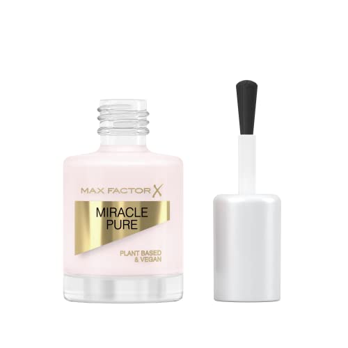 Max Factor Miracle Pure Nail Colour, Fb. 205 Nude Rose, veganer Nagellack, lang anhaltend, schnell trocknend, 12 ml