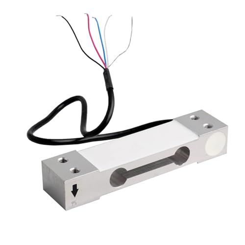 QASVOU Wägezelle 5KG 8KG 10KG 15KG 20KG 30KG 40KG 50KG Gewichtssensor Elektronische Waage Aluminiumlegierung Wiegedrucksensor, für tragbare elektronische Küchenwaage(5kg 130x30x22mm)