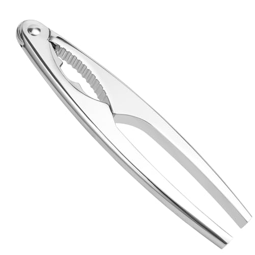 Welsberg Nussknacker Nutcracker Walnüsse Nussöffner, Metall Walnussknacker mit ergonomischem Griff, Haselnussknacker, Nußknacker für alle Arten von Nüssen, Hummercracker, Krabbencracker