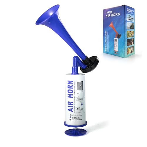 FARBIN Handheld Air Horn, Tragbare Luftpumpe Horns, Persönliches Sicherheitshorn, Lautes Geräusch Maker Hupen für Bootfahren, Sportveranstaltungen, Partys, Geburtstage, Camping, Graduierungs