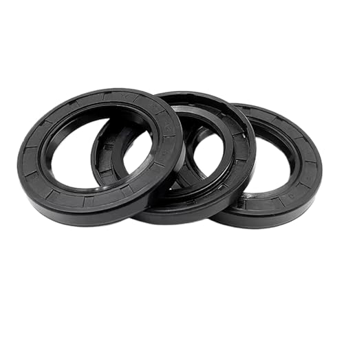 Oil Seal, TC 27mm x 42mm x 7mm(IDxODxL), Skelett-Öldichtung aus Nitrilkautschuk Packung mit 2