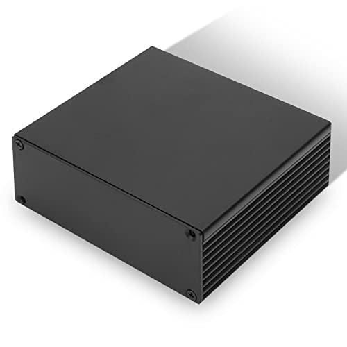 40 * 110 * 100mm Platine PCB Instrument Aluminium Kühlbox, Aluminium-Kühlbox, Leiterplatten-Leiterplatte Instrumentenkasten DIY Elektronisches Projektgehäuse für elektronische Produkte
