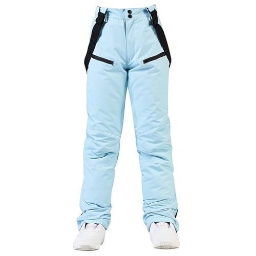 Skihose Herren Gefüttert Mit Träger Schneehose Winter Wasserdicht Snowboardhose Latzhose Herren Winterhose Warm Outdoorhose Mit Hosenträger Ski Hosen Für Männer Softshellhose Winddicht