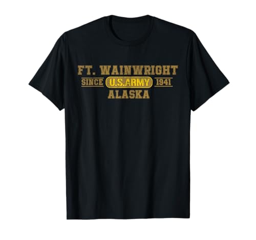 Militärstützpunkt Fort Wainwright Alaska T-Shirt