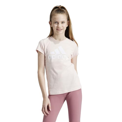 adidas Essentials Big Logo Cotton T-Shirt, Baumwolle, Rosa