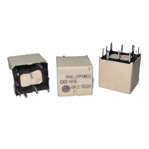 1pc EX2-2U1 EX2-2U1S EX2-2U1J EX2-2U1L EX2-2K1J EX2-N5 EX2-N10 EX2-N15 EX2-N20 Elektromagnetische Power Automotive Relais 10 Pins(EX2-N15)