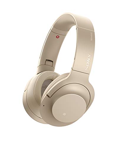 Sony WH-H900N High-Resolution Kopfhörer, Kabelloser, Noise Cancelling, gold, mit Alexa-Integration