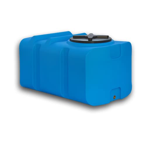 Varile 300L Trinkwassertank Blau | BPA-Frei | integriertes 3/4" Messinggewinde | Made in EU | Lebensmittelgeeignet