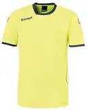 Kempa Herren Curve Trikot, Fluo gelb/deep blau, 2XL