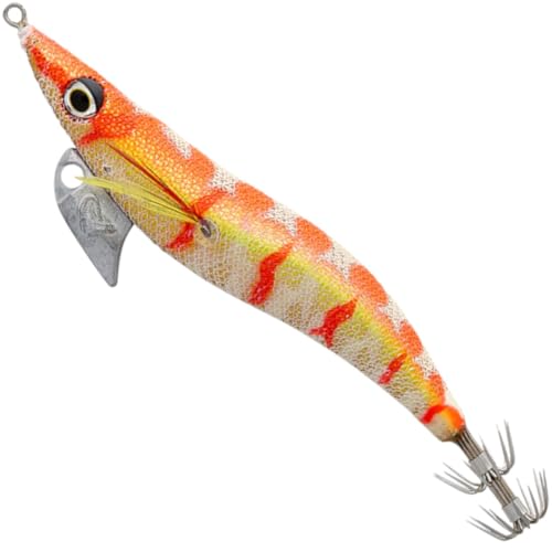 Savage Gear Squid Dealer 11cm 18,8g - Köder für Tintenfische, Farbe:Fire Shrimp