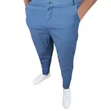 Herren Anzughose Slim fit Anzughose Herren schwarz Low Waist Schwarze Anzughose männer Stretch Herren Hose elegant Weiss Schlafanzughose Men lang kariert Fitnesshose Herren Slim fit