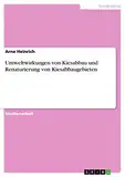 Umweltwirkungen von Kiesabbau und Renaturierung von Kiesabbaugebieten