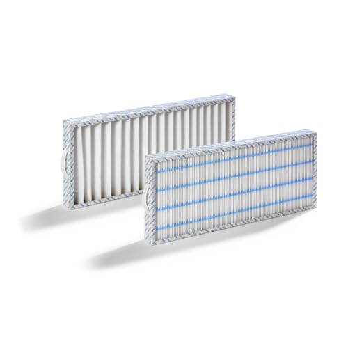 FILTERCAPS Filter für Proxon-Zimmermann FWT1, FWT2, P1, P2 - Ersatzfilter-Set, ersetzt P0153/95, Luftfilter für KWL-Lüftungsanlage, Wohnungslüftung, 500 x 225 x 45 mm (G4/F7)