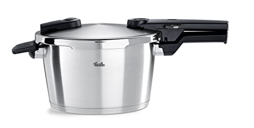 Fissler Vitaquick Premium / Schnellkochtopf (4,5 L, Ø 22 cm) Edelstahl-Dampfkochtopf, 2-Garstufen, Made in Germany - Induktion