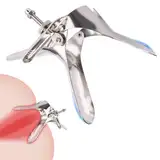 Schamlippenspreizer Metall Vaginale Dilatator Vaginal Anal Expander,Schamlippenspreizer Frauen,Vaginal Dilatator Toy zur Stimulation des G-Punktes,Vaginal Speculum Spreizer Anal Treuer (A)