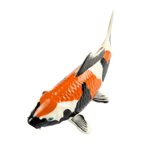 Taisho Realistische Handbemalte Koi-Fischfiguren - Einzigartige Auswahl Bis zu 20% Rabatt! - Büro- und Aquarium-Miniatur - Sammlerstücke & Dekor (2 CM, Hochwertig, Taisho-Edition)