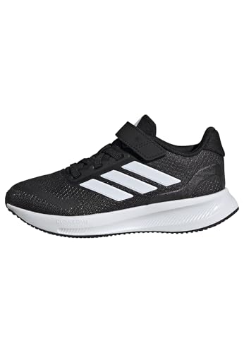 adidas RUNFALCON 5 Shoes Kids Laufschuhe, Core Black/Cloud White/Cloud White, 34 EU