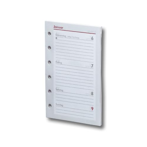 BSB Kalendarium Kalendereinlage Terminplaner Pocket, 2025, ca. A7, 1 Woche = 2 Seiten, 02-0072