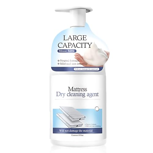 Wash-Free Cleaner Spray for Mattress and Bedding, Stain treater spray 300ml, Couch Stain Remover, Fabric Sofa Cleaner, Mattress Cleaner and Stain Remover Spray, for Car Upholstery, Carpets, Rugs (1)