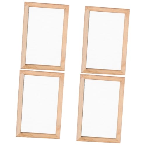 DIYEAH 4 Sätze Papierrahmen Papierherstellung Handgefertigtes Papier Netz Papierhandwerk Bastelrahmen Deckle Rahmen Aus Papier Bilderrahmen Selber Machen Bastelsets Für Bilderrahmen Holz