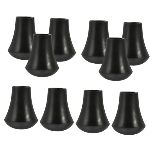 ERINGOGO 10 Stück Anti Rutsch Trommelbeinhalterungen Drumsticks Floor Tom Trommelbeine Trommeldämpfer Pad Kits Trommelständer Schranktürpuffer Schlagzeuger Filzpads Bein Kit