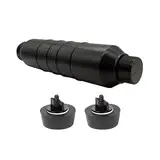 HAF® Pool Winterverschluss Set | 1x Eisdruckpolster/Skimmerstopfen mit 1 1/2" und 2" Anschluss für Skimmer | 2X Gummi Winterstopfen 1 1/2" für Einlaufdüsen | Zum optimalen Schutz vor Frost im Winter