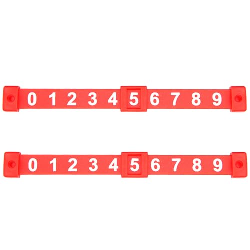 SELVFZ Foosball Wertungstalter Tischfußball Score Counter Marker Foosball Werteinheit Foosball Anzeigetafeln Ersatz